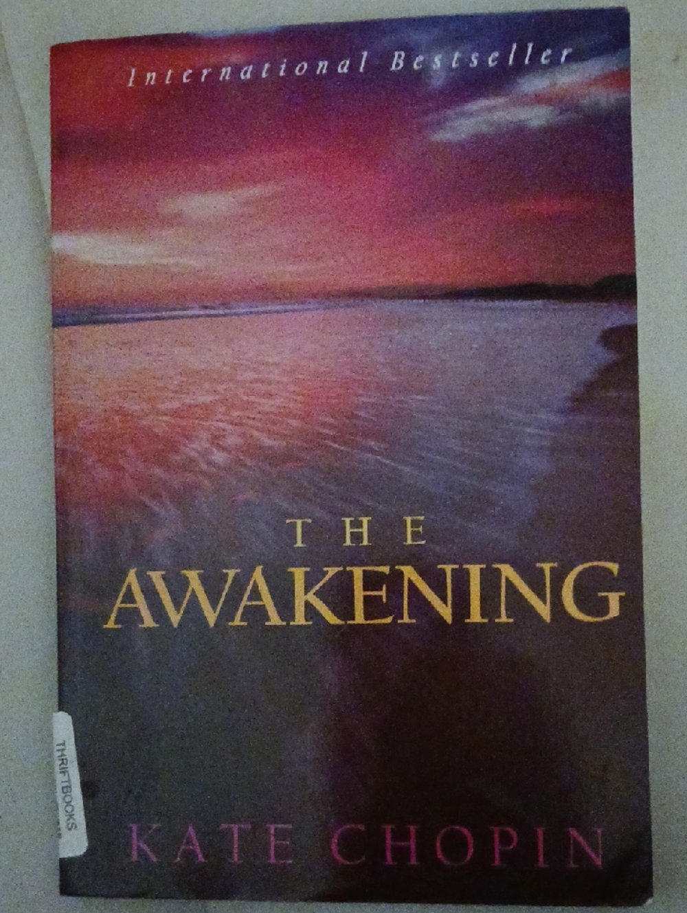 Scholastic The Awakening Sunset Cover - Pink and Gold